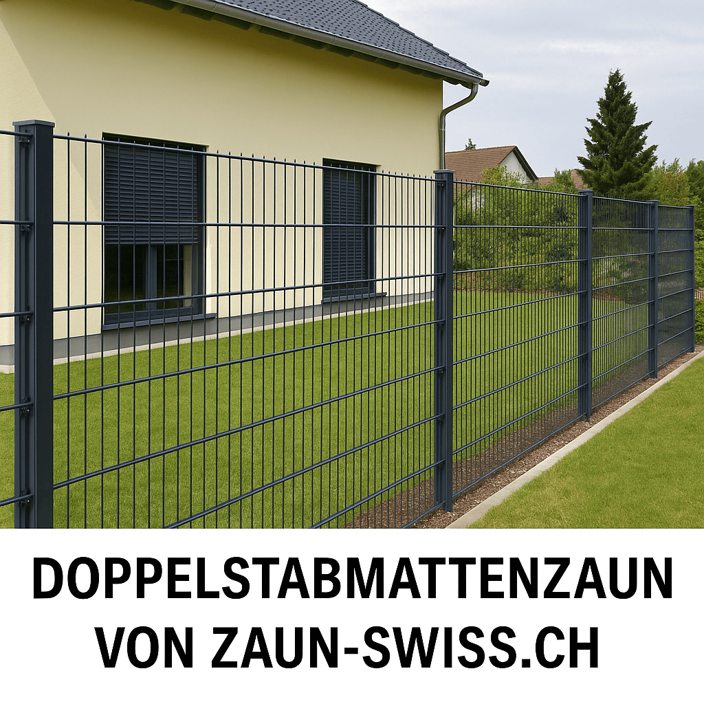 Doppelstabmattenzaun von zaun-swiss.ch